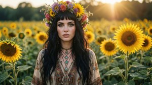 Sunflower Crown