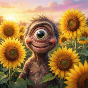 Sunflower Cyclops
