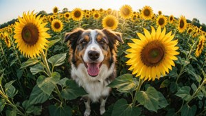 Sunflower Dog