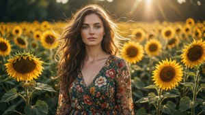 Sunflower Field Dream