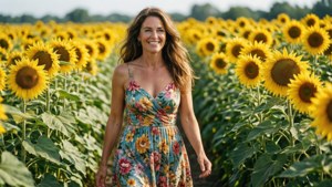Sunflower Field Joy