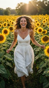 Sunflower Field Joy