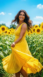 Sunflower Field Joy