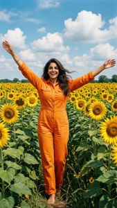 Sunflower Field Joy