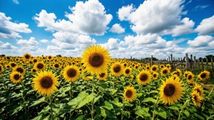 Sunflower Field Joy