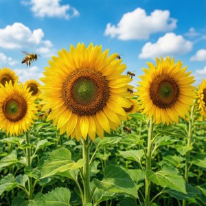 Sunflower Field Joy