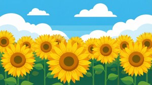 Sunflower Field Joy