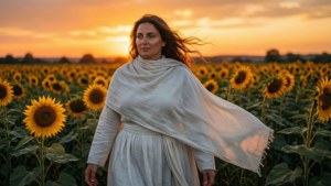 Sunflower Field Sunset