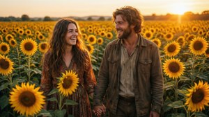 Sunflower Field Walk