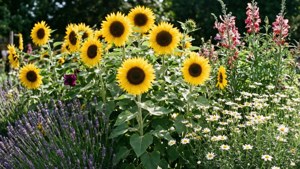 Sunflower Garden Harmony