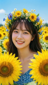 Sunflower Girl