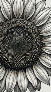 Sunflower Intricate