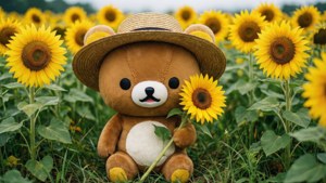 Sunflower Korilakkuma