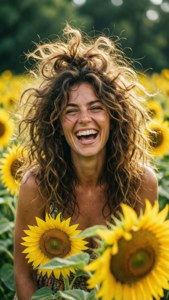 Sunflower Laughter Gia