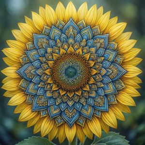 Sunflower Mandala