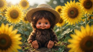 Sunflower Monchhichi