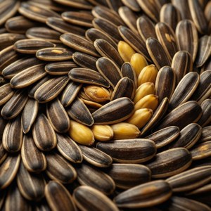Sunflower Seed Spiral