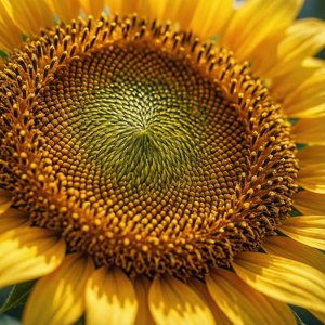 Sunflower Spiral Center