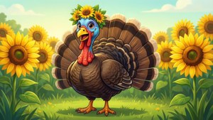 Sunflower Turkey Crown