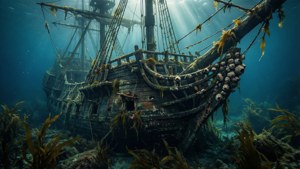 Sunken Pirate Shipwreck
