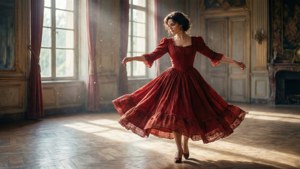 Sunlit Ballroom Dance