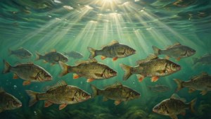 Sunlit Bream School
