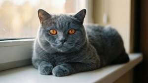 Sunlit Chartreux Serenity