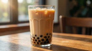 Sunlit Glass Bubble Tea