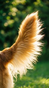 Sunlit Golden Tail