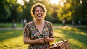 Sunlit Laughter