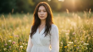 Sunlit Meadow Grace