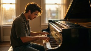 Sunlit Piano Session