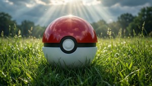 Sunlit Pokeball Meadow