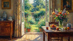 Sunlit Room Serenity