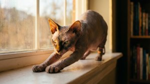 Sunlit Sphynx Stretch