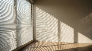 Sunlit Stripe Shadows