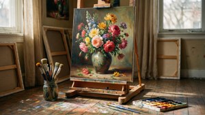 Sunlit Studio Scene