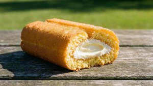 Sunlit Twinkie on Table