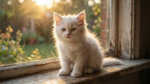 Sunlit Window Mimi