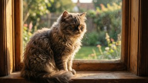 Sunlit Window Siesta