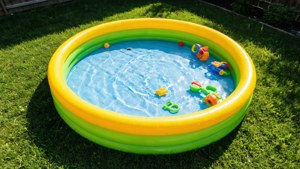 Sunny Backyard Pool