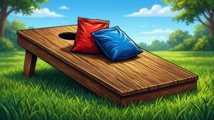 Sunny Cornhole Board
