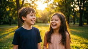 Sunny Cousin Laughter