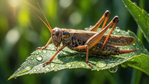 Sunny Leaf Katydid