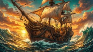 Sunny Sunset Voyage