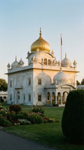Sunrise at the Gurdwara