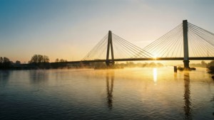 Sunrise at Waalbrug