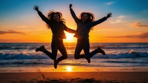 Sunrise Beach Jump