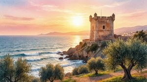 Sunrise by the Sea