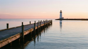 Sunrise Dock Serenity